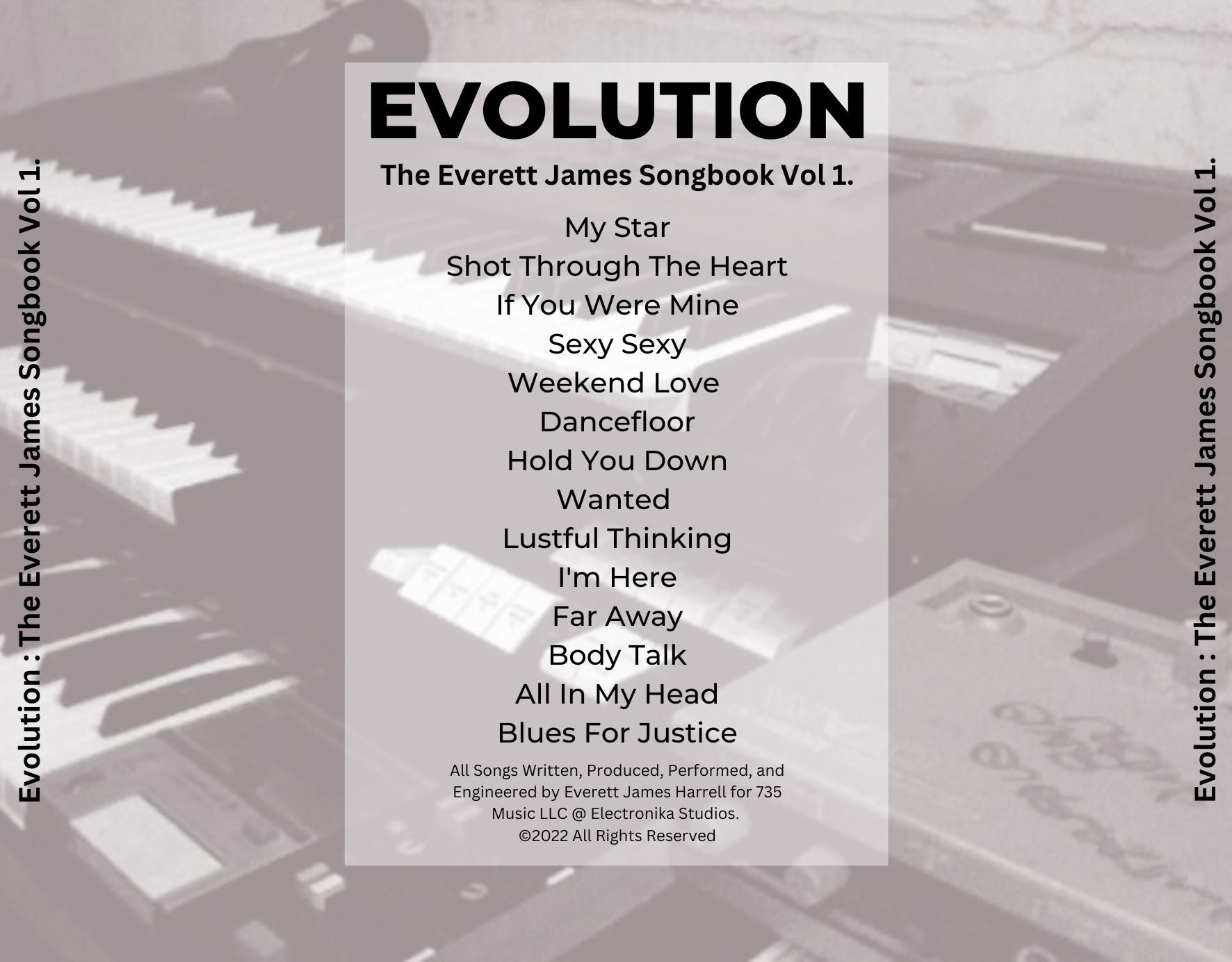 Evolution: The Everett James Songbook Vol 1. CD